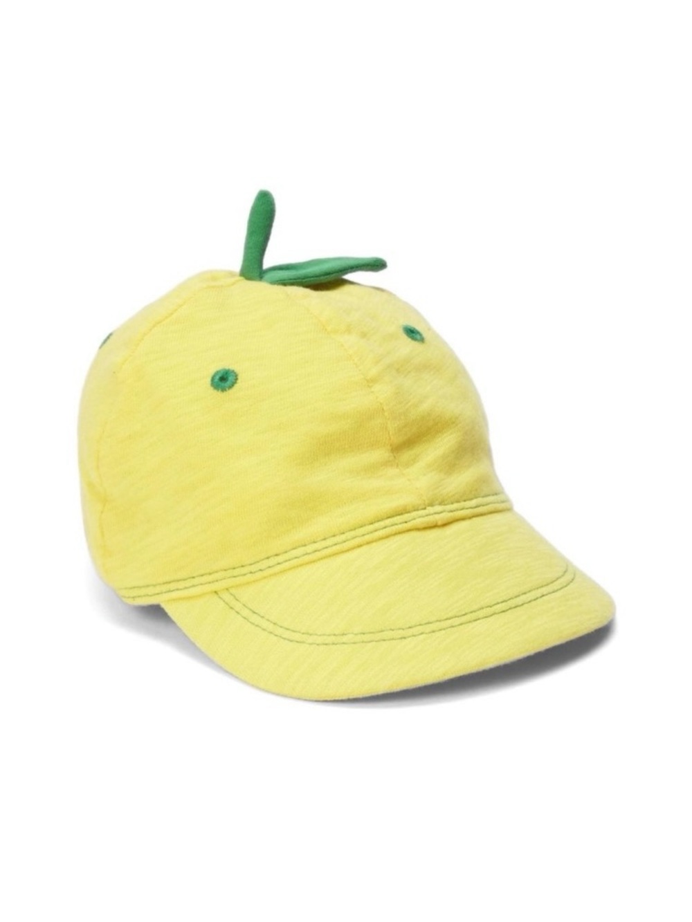 Cotton Baseball Cap | Lemon | 12-18 M